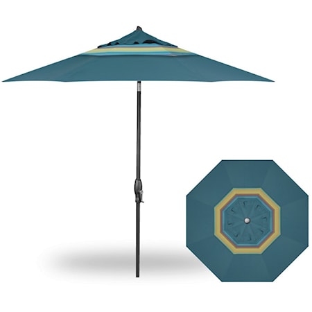 9' Auto Tilt Market Umbrella